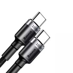  Cáp sạc nhanh Baseus Cafule PD 2.0 100W Type-C to Type-C (20V 5A) 2M 