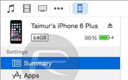 Hướng dẫn trở về iOS 8.4.1 sau khi nâng cấp lên iOS 9 - Cách 1