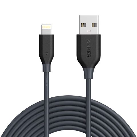 Cáp Lightning Anker Powerline+ - Dài 1.8m, Không Kèm Túi Đựng - A8122