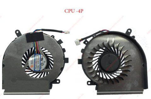 Quạt CPU-4P dành cho laptop MSI GE62