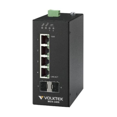 Thiết Bị Mạng Switch Volktek 6 Port Men-3406