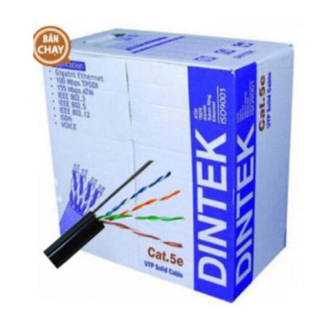 Cáp Mạng Outdoor Dintek Cat.5e Utp 305m 1101-03011a
