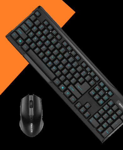Keyboard + Mouse 1080 (màu đen) - Không Dây