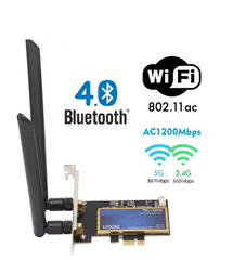 Card Thu WiFi Intel 7260 TX-1200 chuẩn AC 1200Mbps 