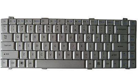 Bàn phím laptop M-6317 ,M-6705 (w350), W650  MÀU BẠC
