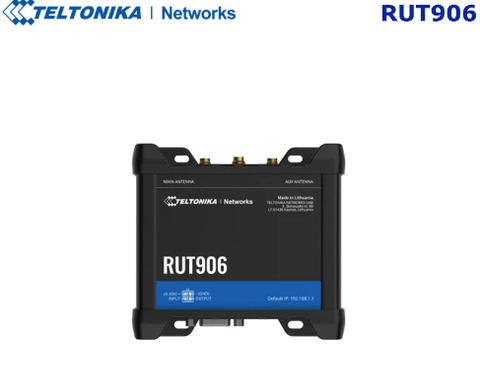Bộ định tuyến 4G Wifi Ethernet Công Nghiệp Teltonika RUT906