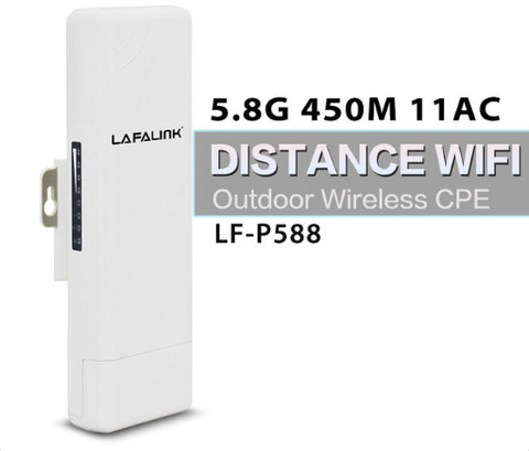LAFALINK LF-P588 Wireless WiFi Bridge 11ac Outdoor CPE