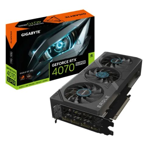 VGA GIGABYTE GeForce RTX 4070 Super EAGLE OC 12GB GV-N407SEAGLE