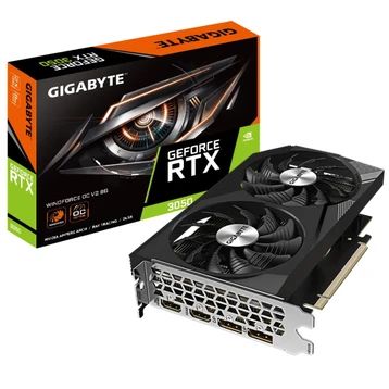 Card màn hình GIGABYTE GeForce RTX 3050 WINDFORCE OC 8G GV-N3050WF2OCV2