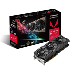  Card màn hình Asus Radeon RX Vega 64 8GB HBM2 ROG Strix OC 