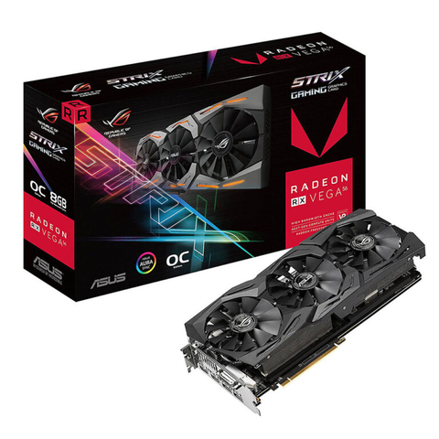 Card màn hình Asus Radeon RX Vega 56 8GB HBM2 ROG Strix OC