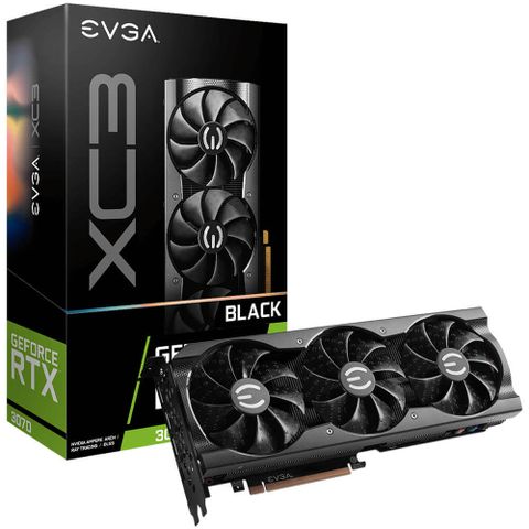 Card Đồ Họa Evga Geforce Rtx™ 3070 Xc3 Black Gaming – 8gb