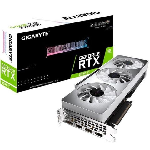 Card Đồ Họa Gigabyte Geforce Rtx™ 3070 Ti Vision Oc 8gb Gddr6x