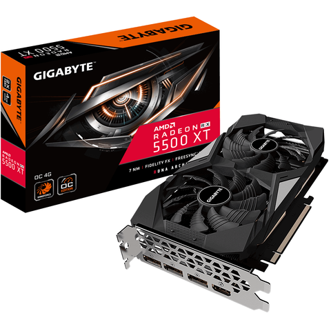 Card Đồ Họa Gigabyte Radeon™ Rx 5500 Xt Oc 4g