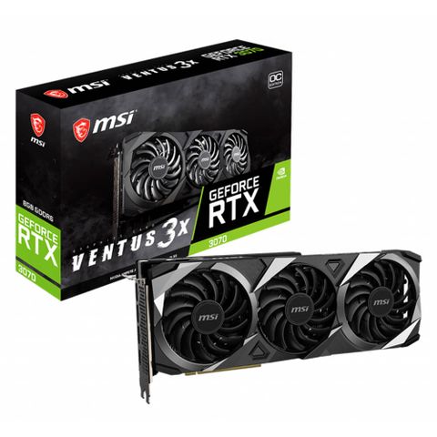 Card Đồ Họa Msi Geforce Rtx™ 3070 Ti Ventus 3x 8gb Gddr6x