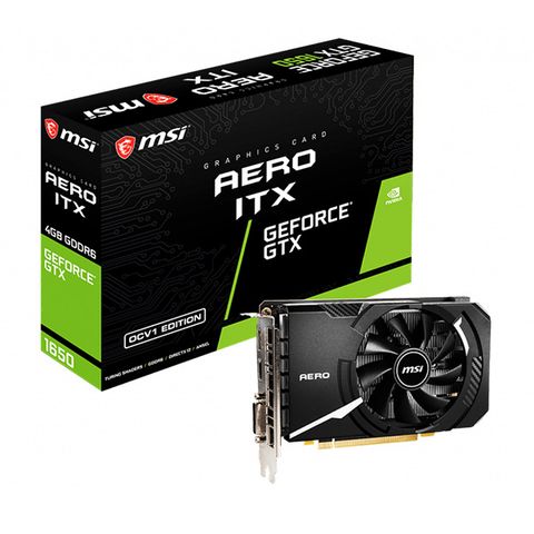Card Đồ Họa Msi Gtx 1650 D6 Aero Itx 4g Ocv