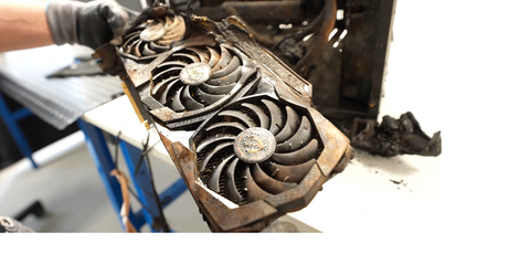 Card Đồ Họa Trong Pc Vẫn Sống Sót Sau Khi Nhà Bị Cháy