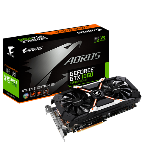 Card Màn Hình Aorus Geforce® Gtx 1060 Xtreme Edition 6g 9gbps
