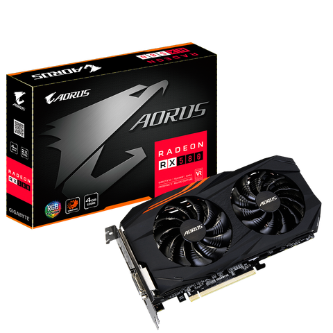 Card Màn Hình Aorus Radeon™ Rx580 4g