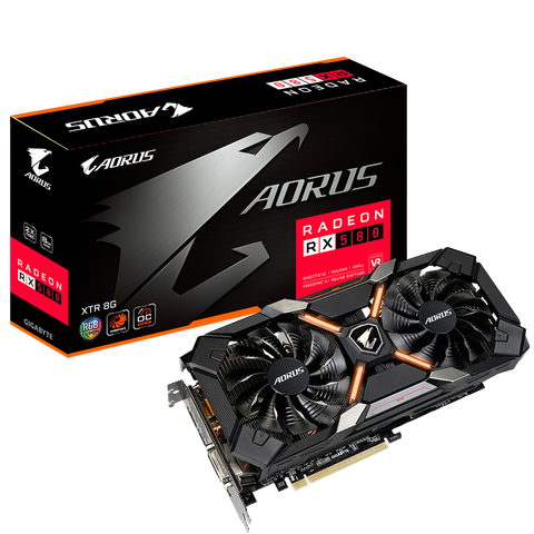 Card Màn Hình Aorus Radeon™ Rx580 Xtr 8g