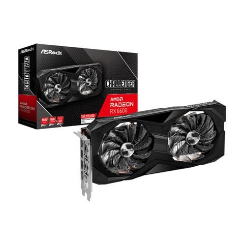 Card Màn Hình Asrock Amd Radeon Rx 6600 Challenger D 8gb