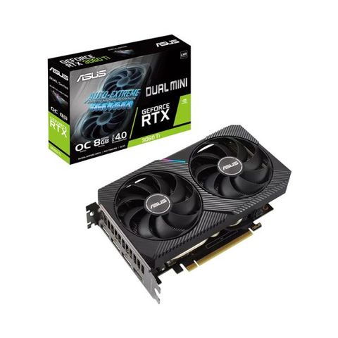 Card Màn Hình Asus Dual Geforce Rtx 3060 Ti V2 Mini Oc Edition 8gb