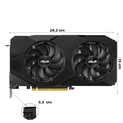  Card Màn Hình Asus Dual Rtx 2060-o6g Evo 