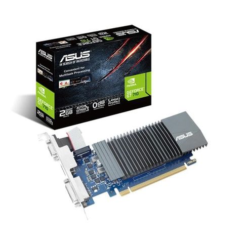 Card Màn Hình Asus Geforce Gt 710 2gb Gddr5 (gt710-sl-2gd5-brk)