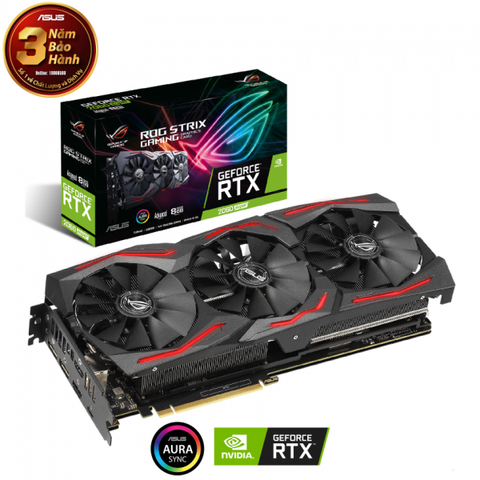 Card Màn Hình Asus Geforce Rtx 2060 Super 8gb Gddr6 Rog Strix Advanced