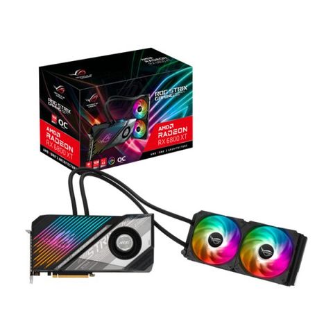 Card Màn Hình Asus Rog Strix Lc Radeon Rx 6800 Xt O16g Oc Edition