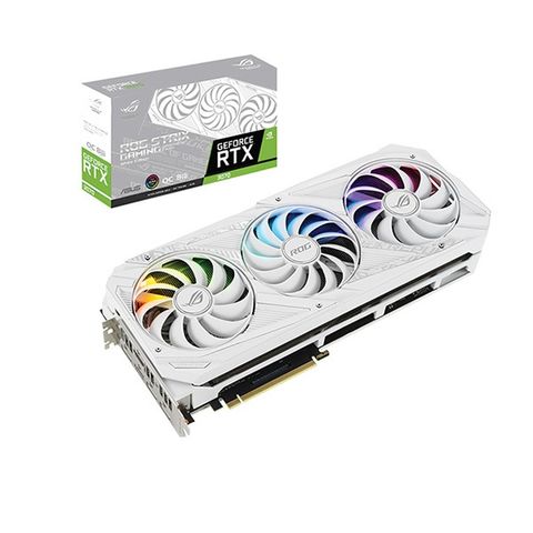Card Màn Hình Asus Rog Strix Rtx 3070-o8g-white (8gb Gddr6x, 256-bit)
