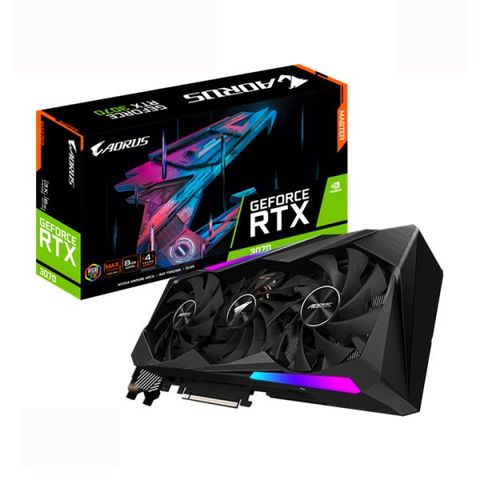 Card Màn Hình Gigabyte Aorus Geforce Rtx™ 3070 Master 8g Gv-n3070aorus