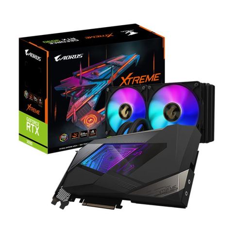 Card Màn Hình Gigabyte Aorus Geforce Rtx™ 3090 Xtreme Waterforce 24g