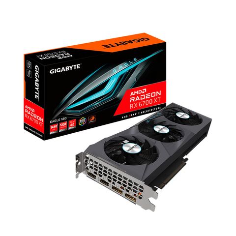 Card Màn Hình Gigabyte Rx 6700 Xt Eagle-12gd