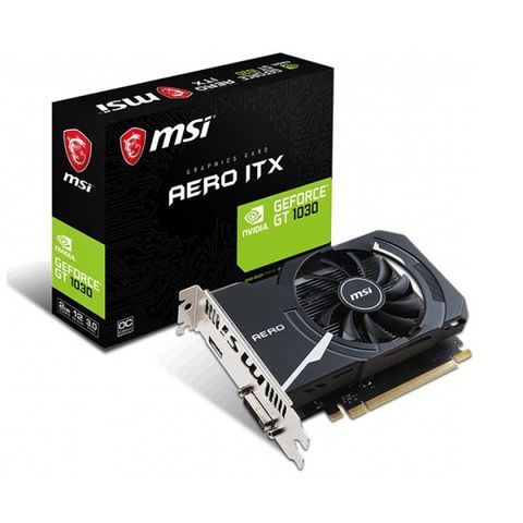 Card Màn Hình Msi Geforce Gt 1030 Aero Itx 2g Oc