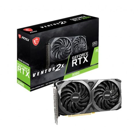 Card Màn Hình Msi Geforce Rtx 3060 Ventus 2x 12g Oc