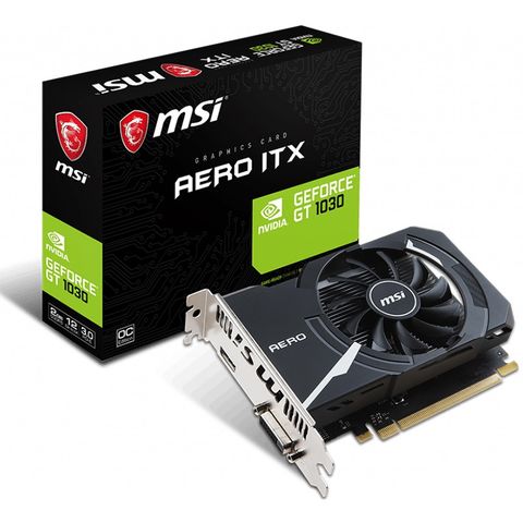 Card Màn Hình Msi Gt 1030 Aero Itx 2gd4 Oc