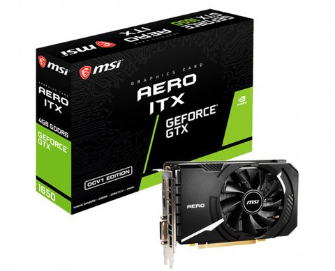 Card Màn Hình Msi Gtx 1650 D6 Aero Itx 4g Ocv1