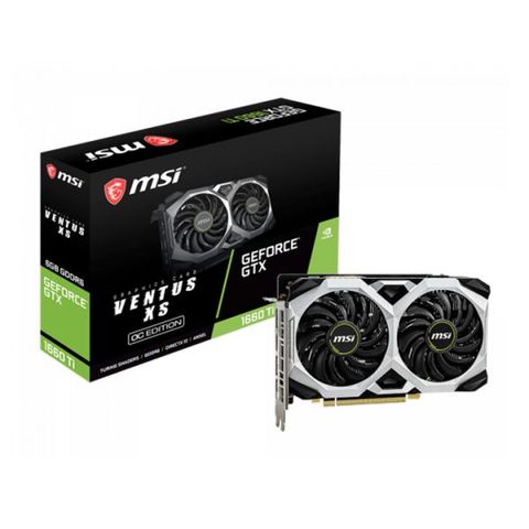 Card Màn Hình Msi Gtx 1660 Ti Ventus Xs 6g Oc