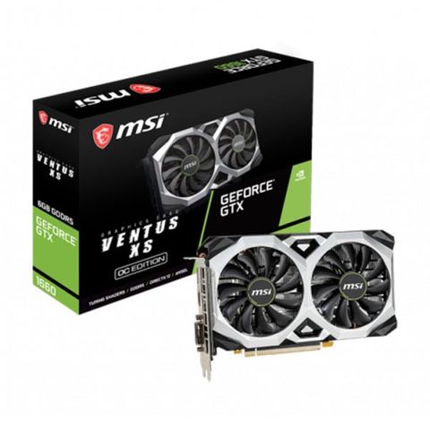 Card Màn Hình Msi Gtx 1660 Ventus Xs 6g Ocv1