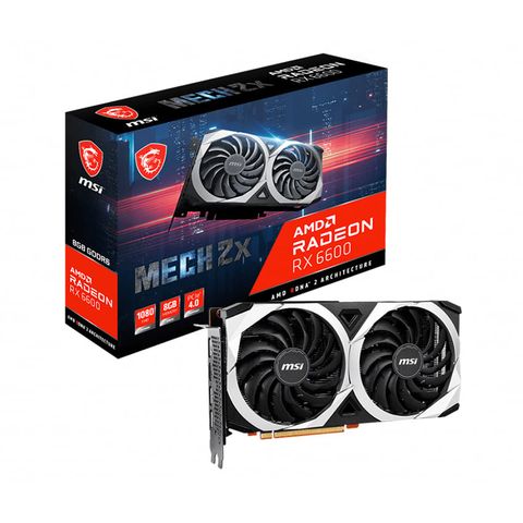 Card Màn Hình Msi Radeon Rx 6600 Mech 2x 8gb