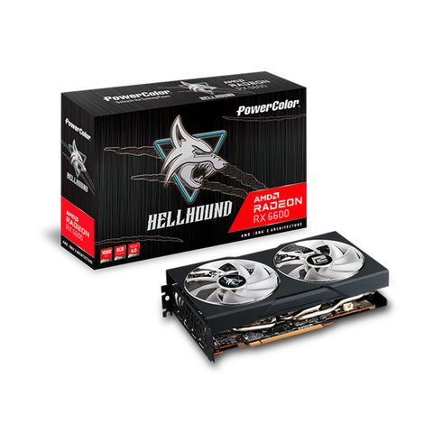 Card Màn Hình Powercolor Hellhound Rx 6600 8gb