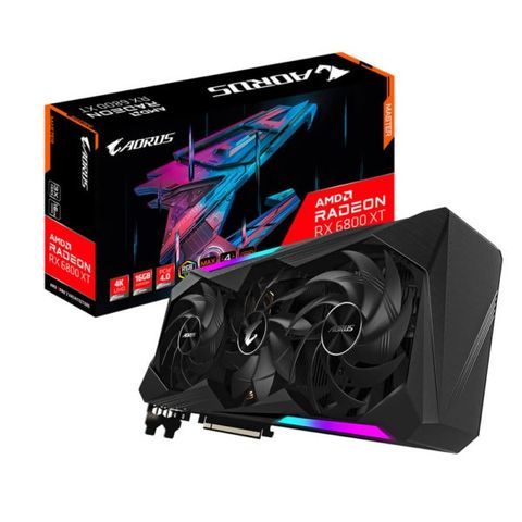 Card Vga Aorus Radeon™ Rx 6800 Xt Master Type C 16g – 16gb Gddr6