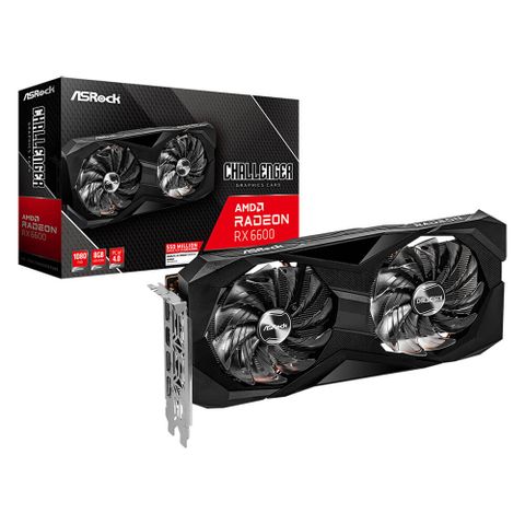 Card Vga Asrock Amd Radeon™ Rx 6600 Challenger D 8gb Gddr6