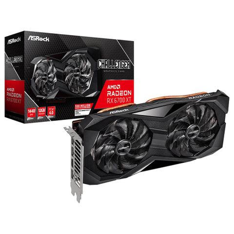 Card Vga Asrock Radeon™ Rx 6700xt Challenger D 12gb Gddr6