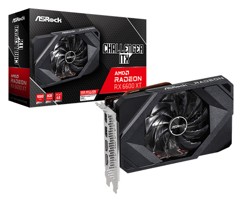 Card Vga Asrock Radeon Rx 6600 Xt Challenger Itx 8gb