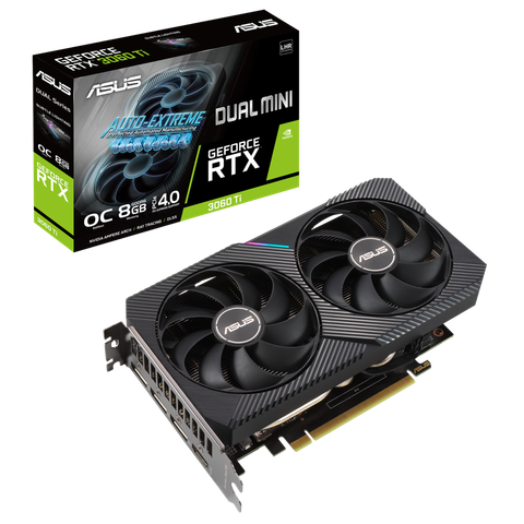 Card Vga Asus Dual Geforce Rtx 3060 Ti V2 Mini Oc Edition 8gb Gddr6