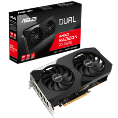  Card Vga Asus Dual Radeon Rx 6600 8gb Gddr6 Dual-rx6600-8g 