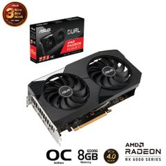  Card Vga Asus Dual Radeon Rx 6600 Xt Oc Edition 8gb Gddr6 