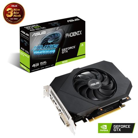 Card Vga Asus Phoenix Geforce Gtx 1650 4gb Gddr6 (ph-gtx1650-4gd6)